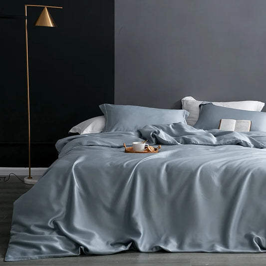 Silk Duvet Cover - Sleek Home Decor