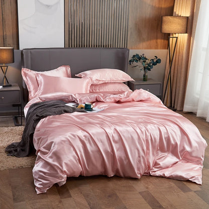 Satin Bedding Set - Sleek Home Decor