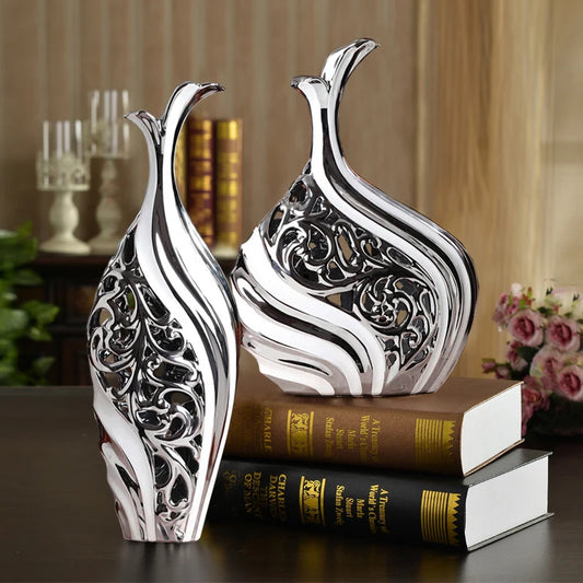 European Style Decorative Vase - Sleek Home Decor